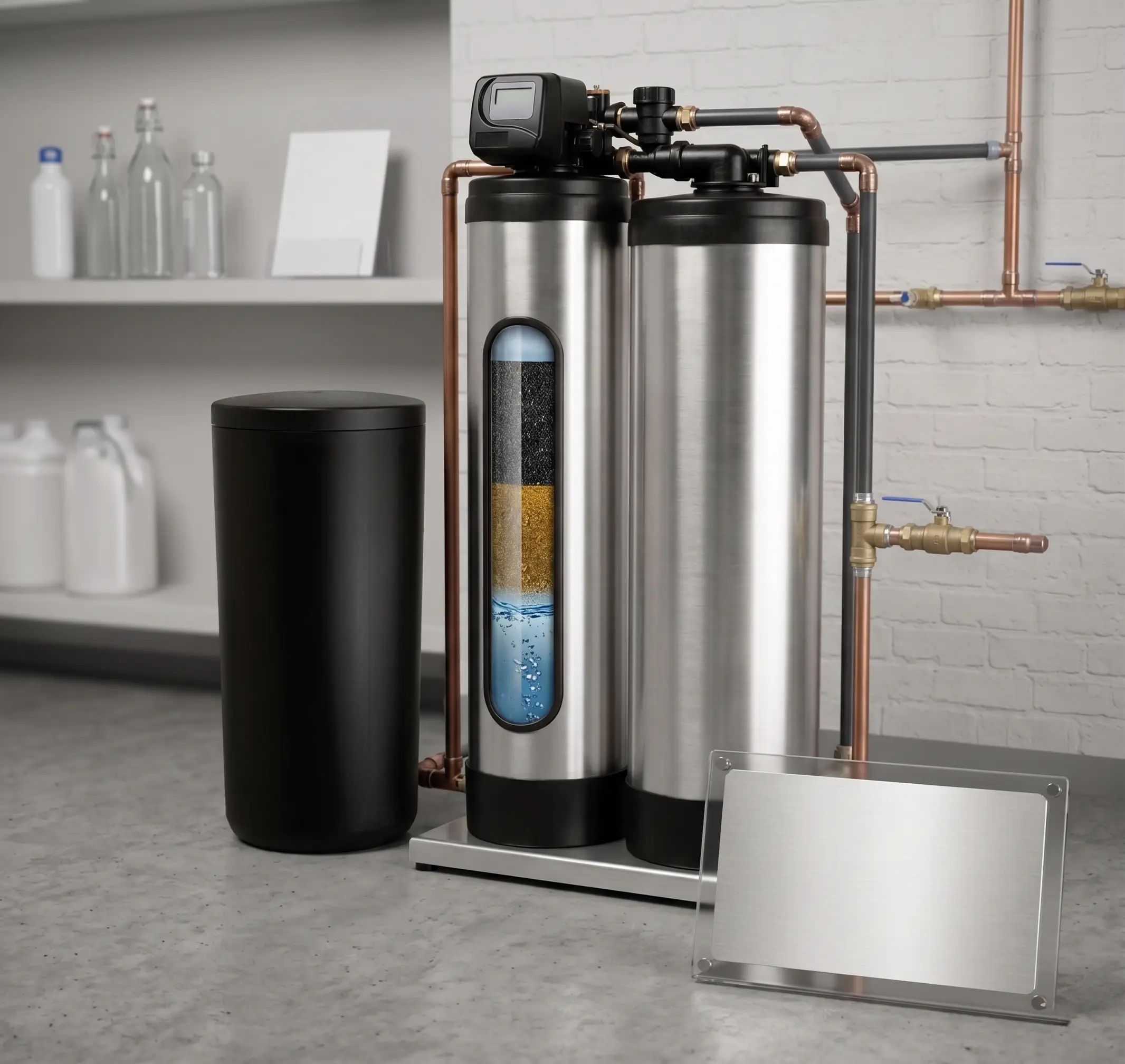 Whole home filtration & softening